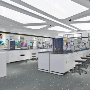 现代医院实验室3D模型下载